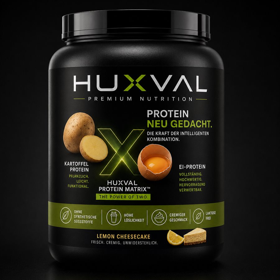 HUXVAL Protein Lemon Cheesecake Produktdose